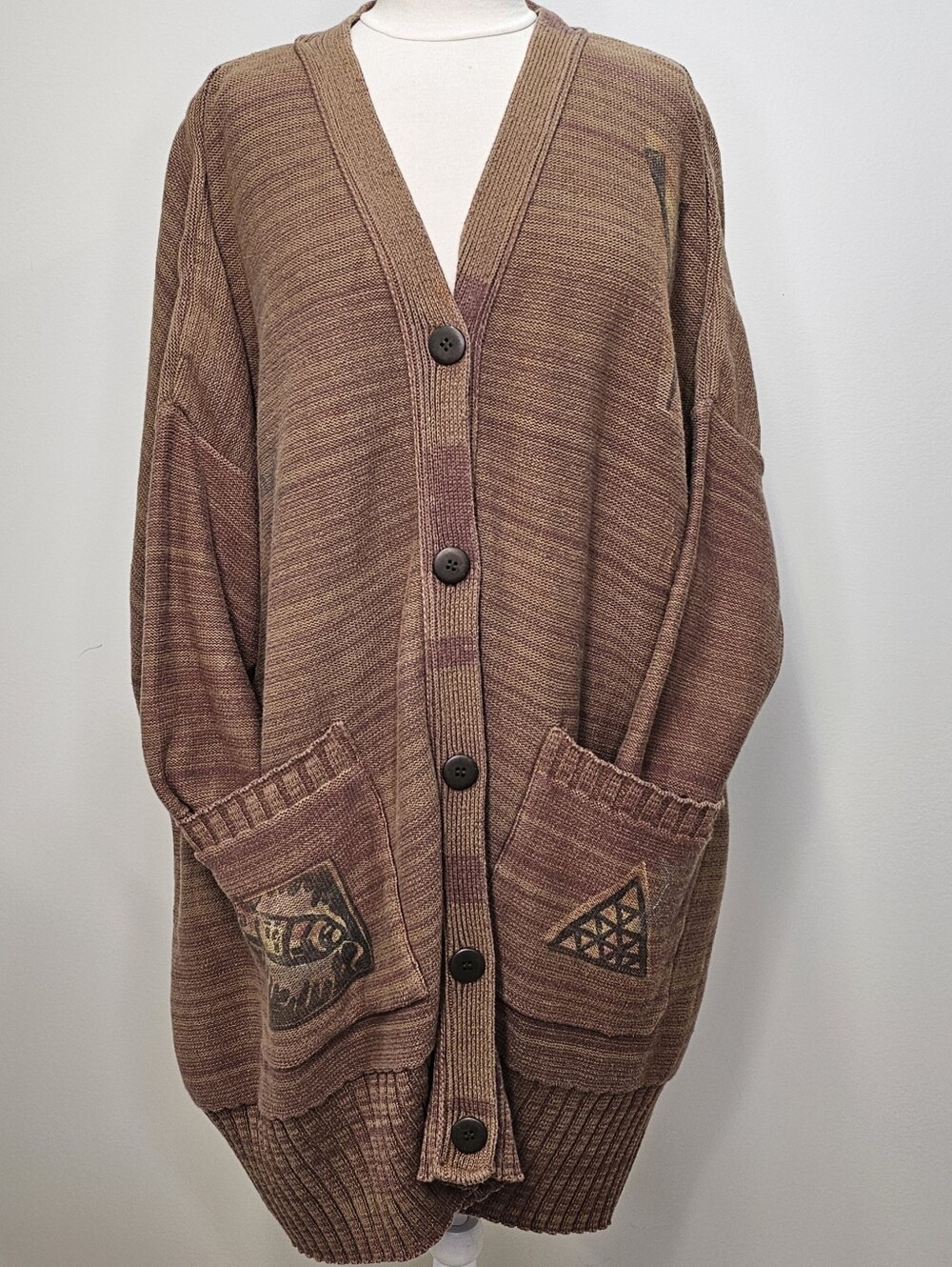 Blue Fish Vintage Oversized Cardigan